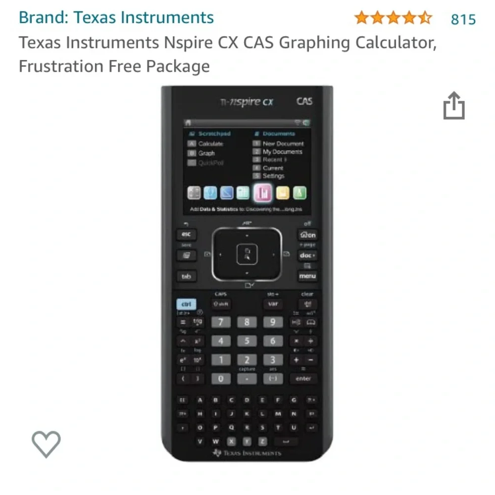 🖤Texas Instruments calculator!🖤 - Picture 1 of 9